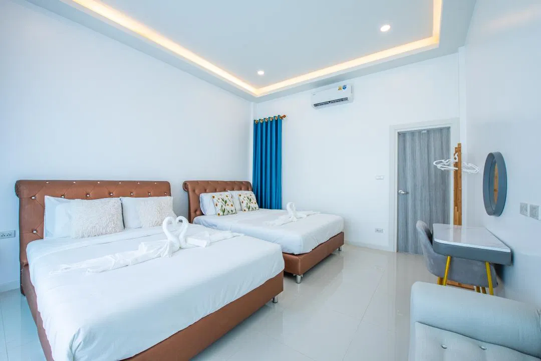 ห้องนอน MILLION POOL VILLA