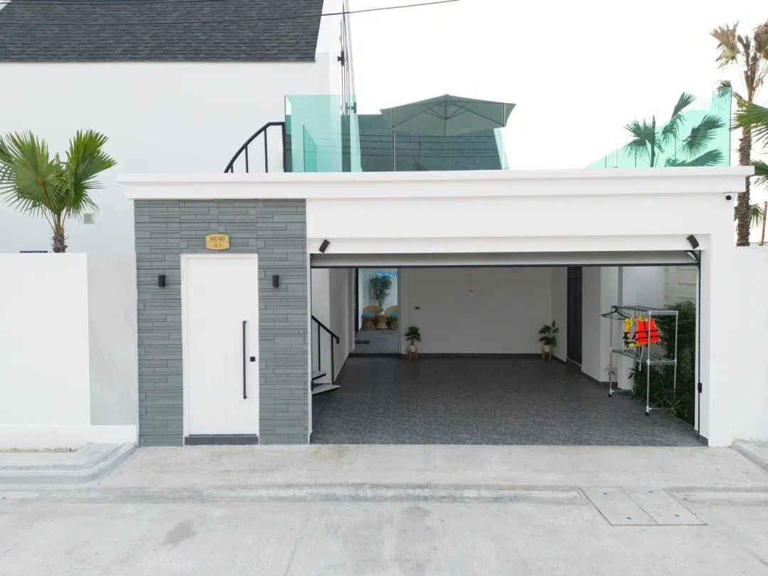 ที่จอดรถ Heavenly Villa