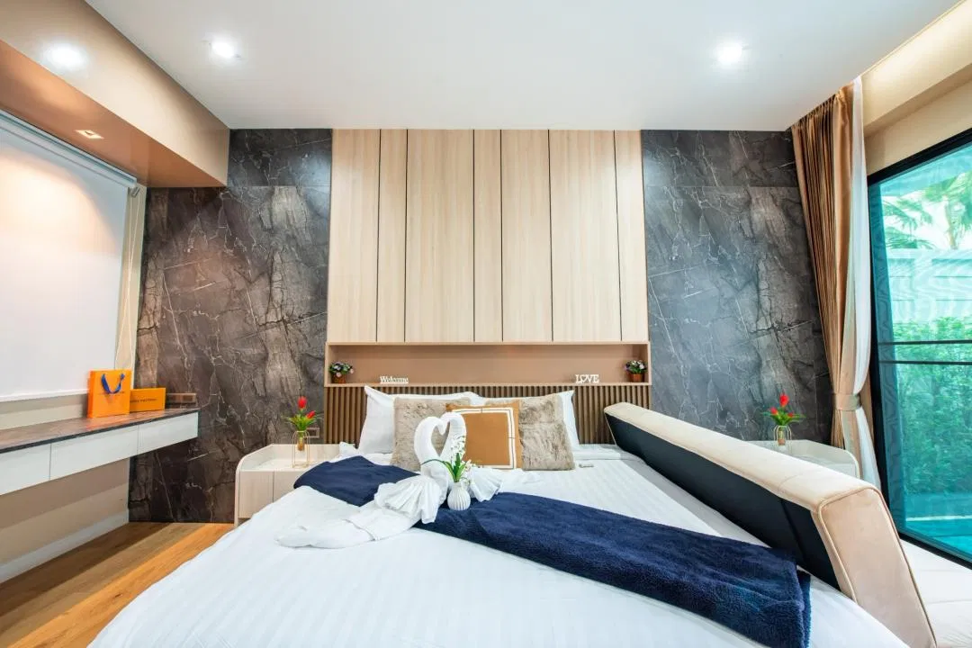 ห้องนอน Heavenly Villa