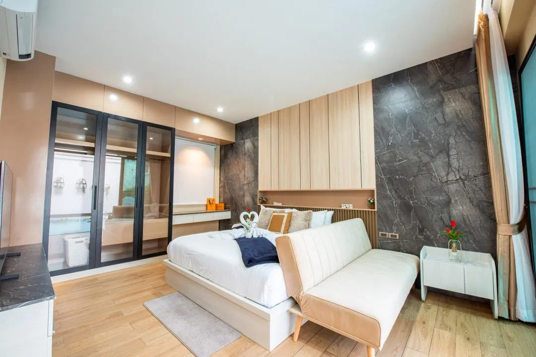 ห้องนอน Heavenly Villa