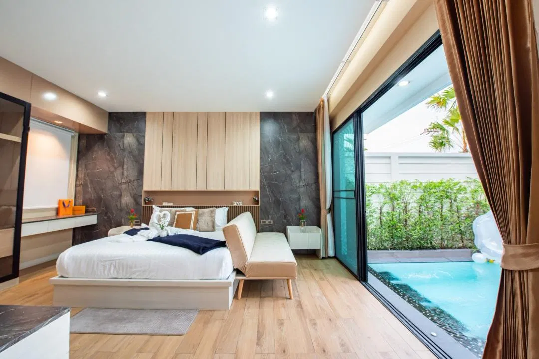 ห้องนอน Heavenly Villa