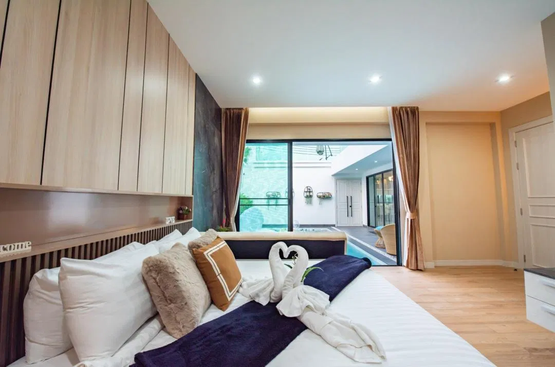 ห้องนอน Heavenly Villa