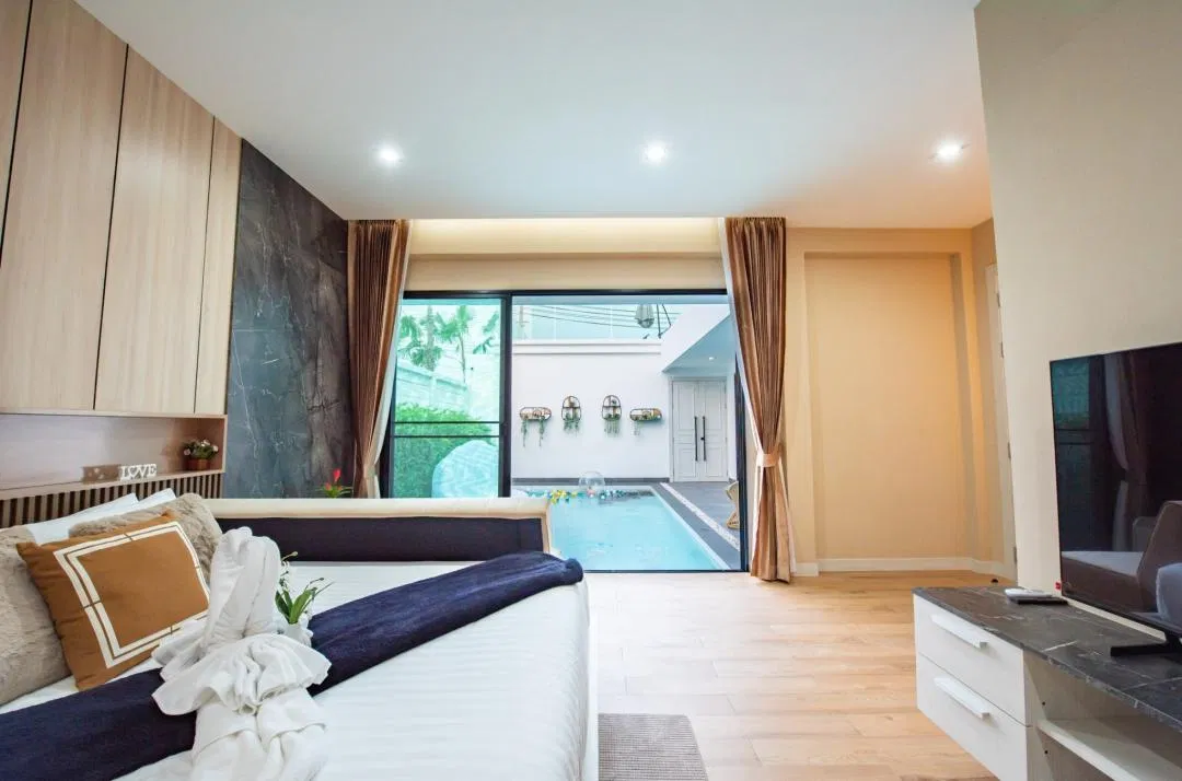 ห้องนอน Heavenly Villa