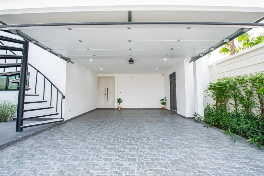 ที่จอดรถ Heavenly Villa