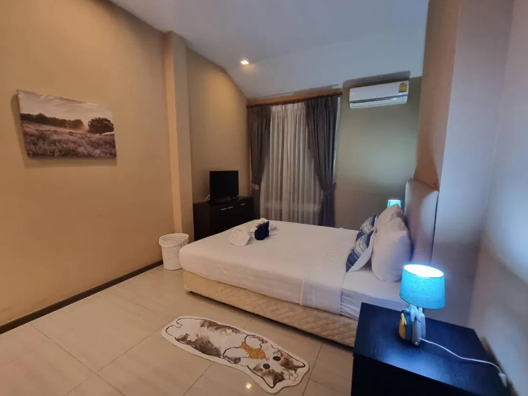 ห้องนอน Sea Life Poolvilla
