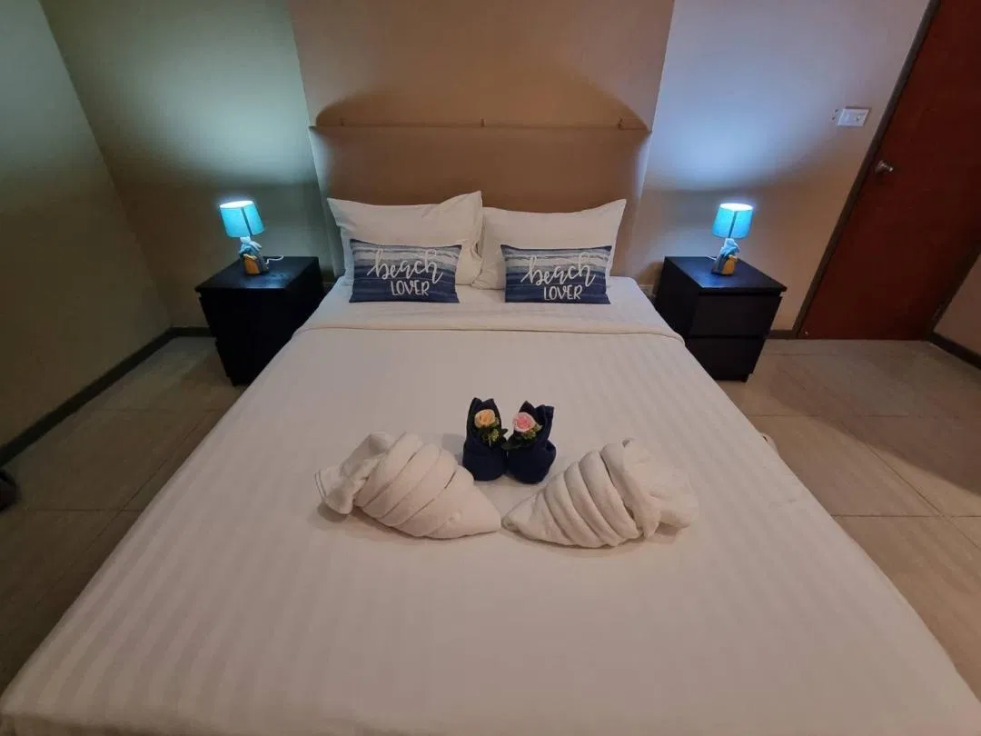 ห้องนอน Sea Life Poolvilla