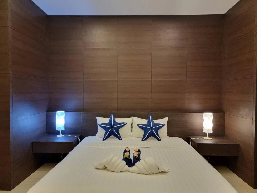ห้องนอน Sea Life Poolvilla