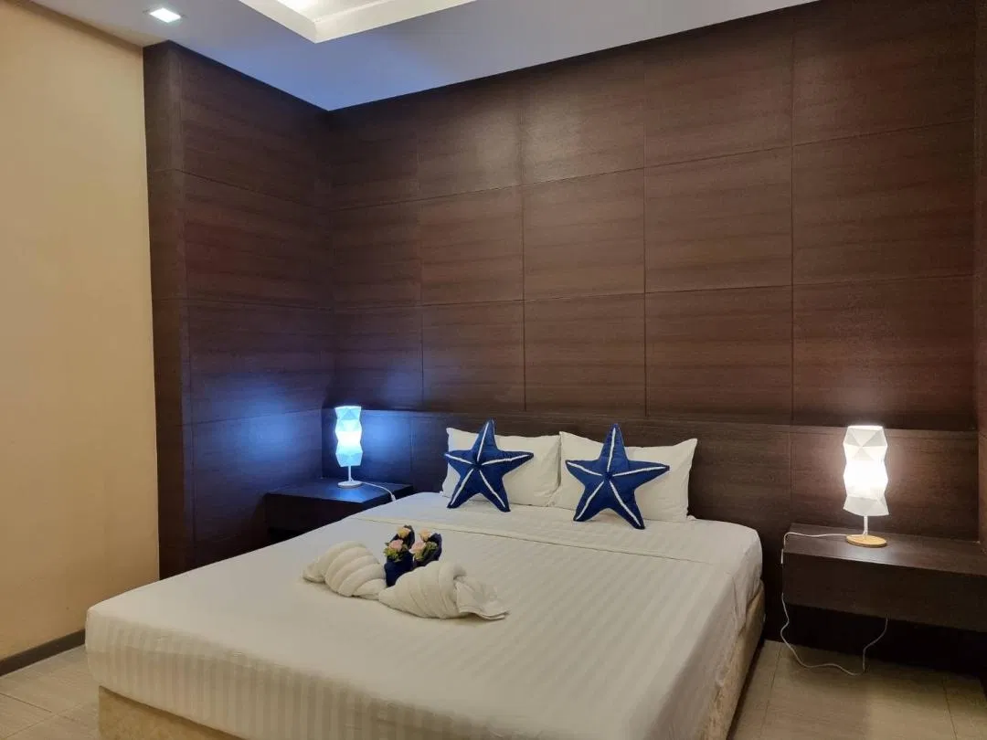 ห้องนอน Sea Life Poolvilla