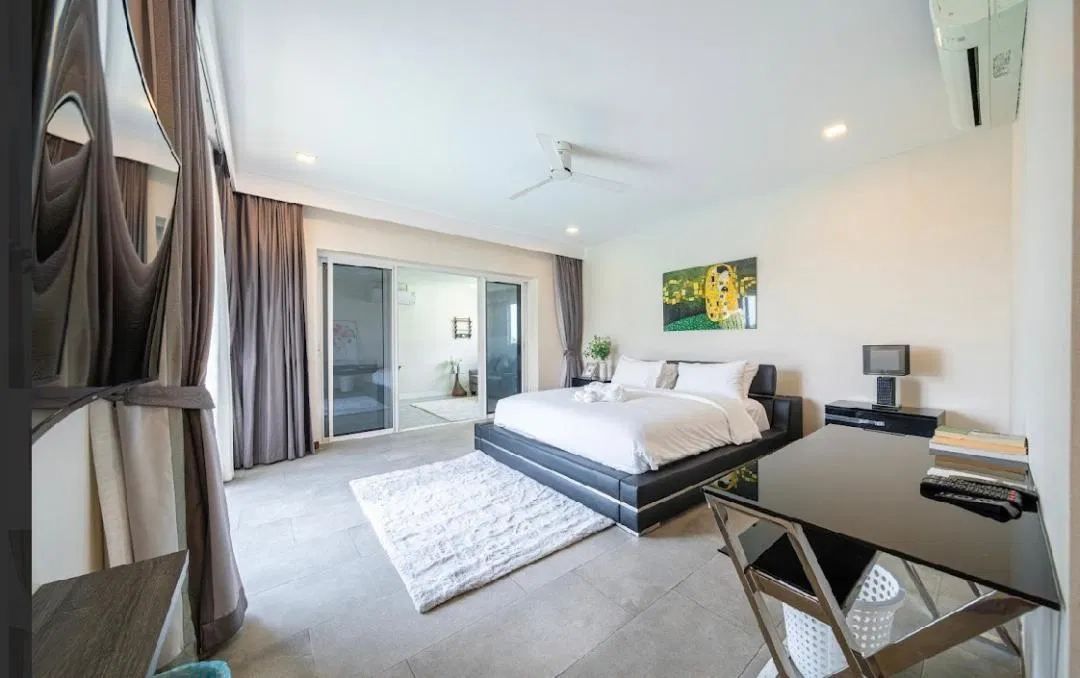 ห้องนอน Selena poolvilla pattaya