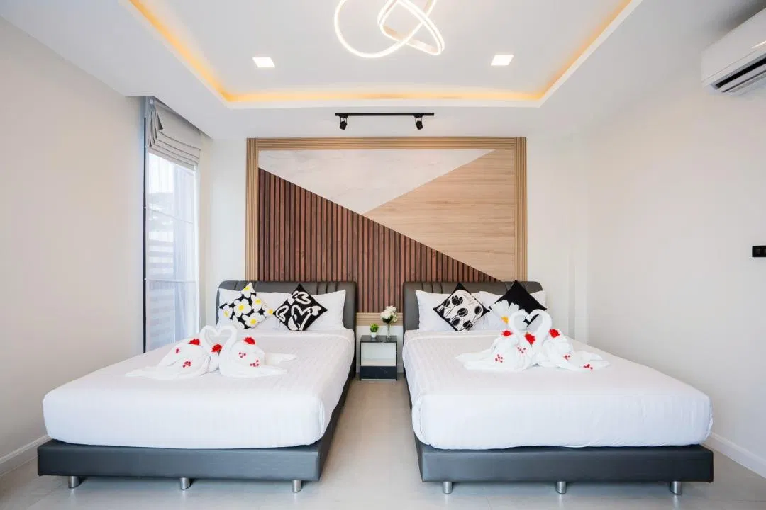 ห้องนอน Mana Fun Pool Villa