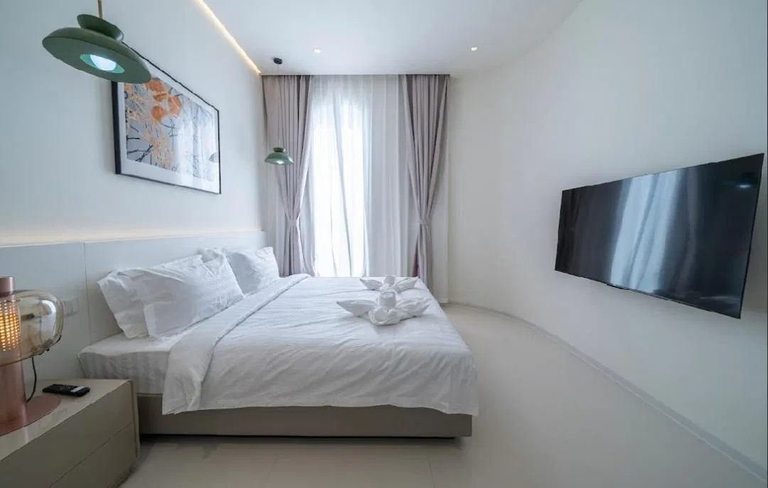ห้องนอน Lina Poolvilla Pattaya