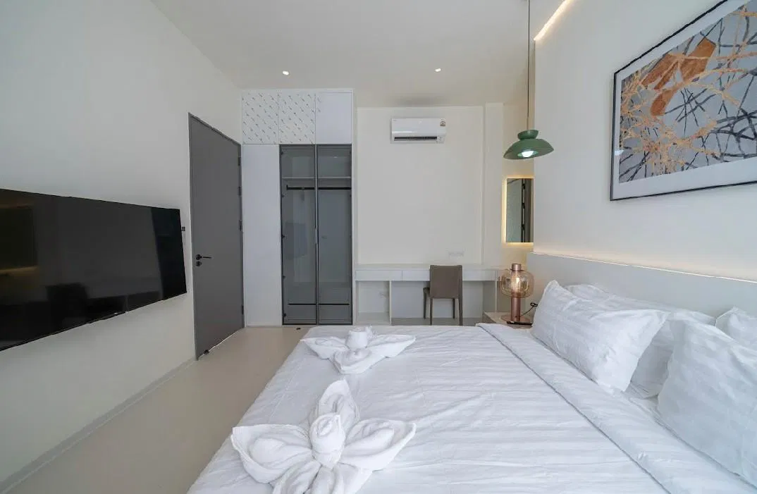 ห้องนอน Lina Poolvilla Pattaya