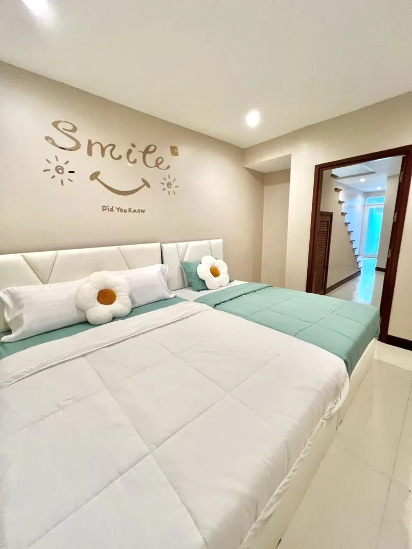 ห้องนอน Smile poolvilla by N