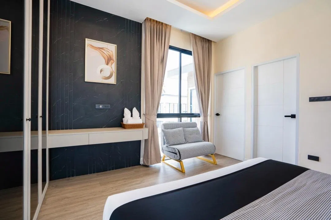 ห้องนอน Vendas Pool Villa