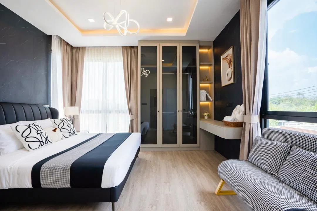 ห้องนอน Vendas Pool Villa