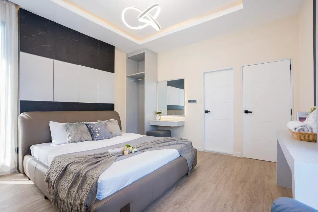 ห้องนอน Vendas Pool Villa