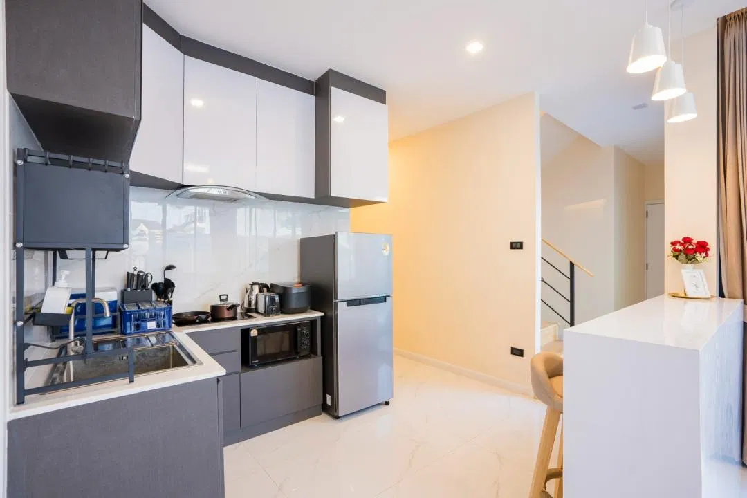 ครัว Vendas Pool Villa