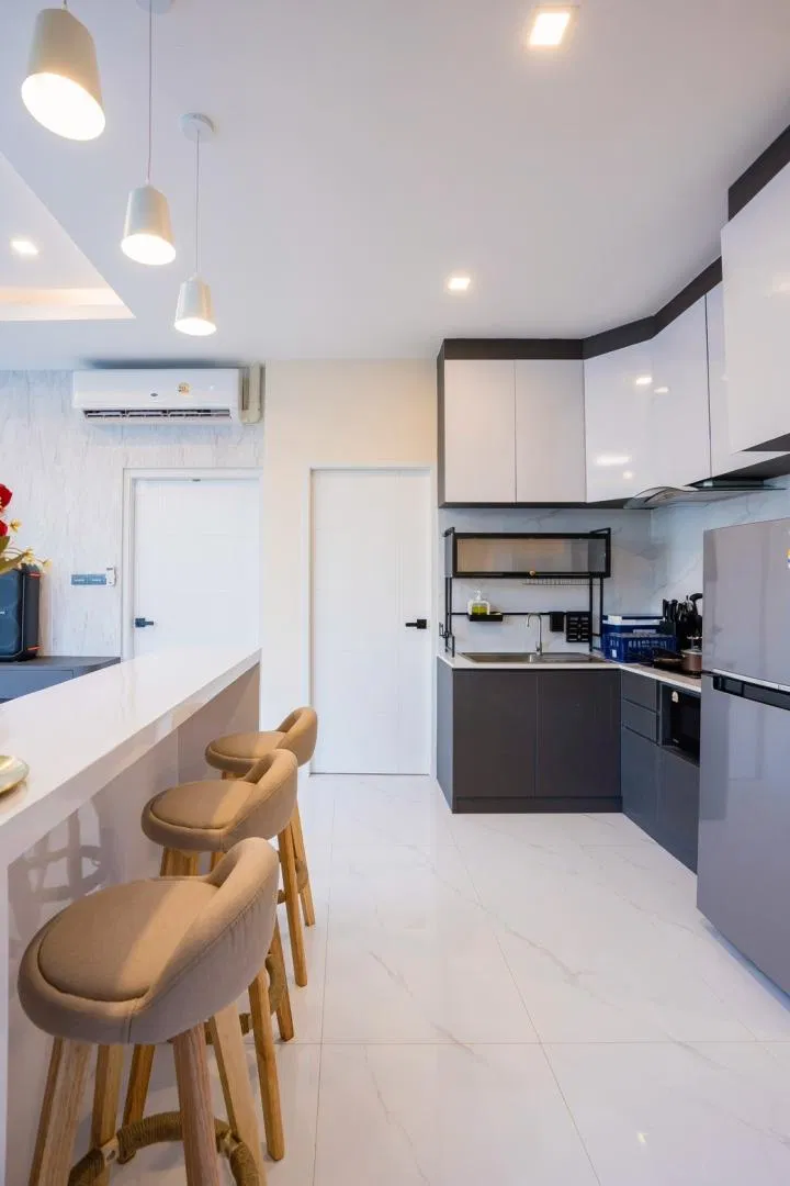 ครัว Vendas Pool Villa