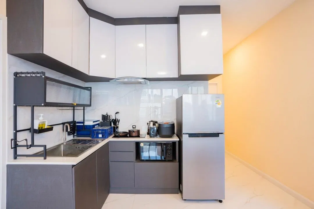 ครัว Vendas Pool Villa