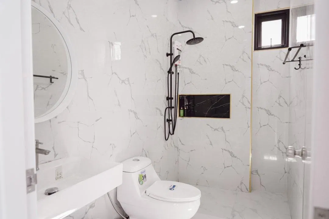 ห้องน้ำ Level Up Pool Villa Rayong