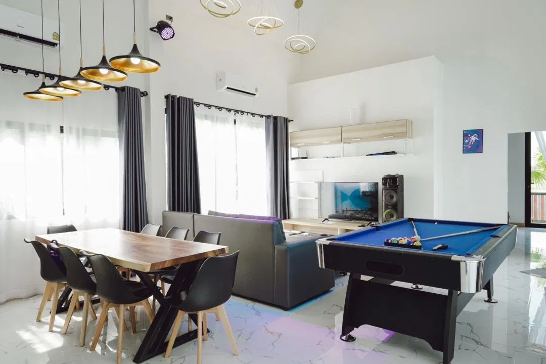 ภายใน Level Up Pool Villa Rayong