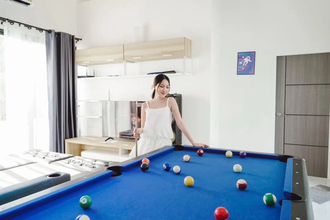 ภายใน Level Up Pool Villa Rayong