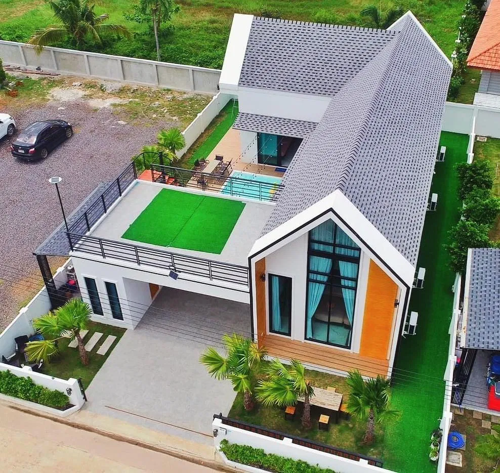 ภายนอก Level Up Pool Villa Rayong