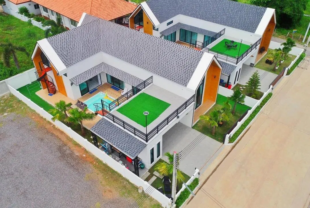 ภายนอก Level Up Pool Villa Rayong