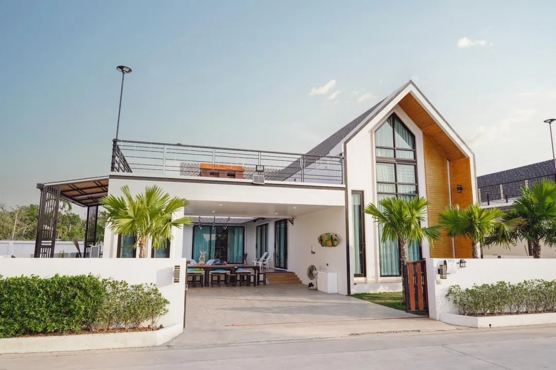 ภายนอก Level Up Pool Villa Rayong