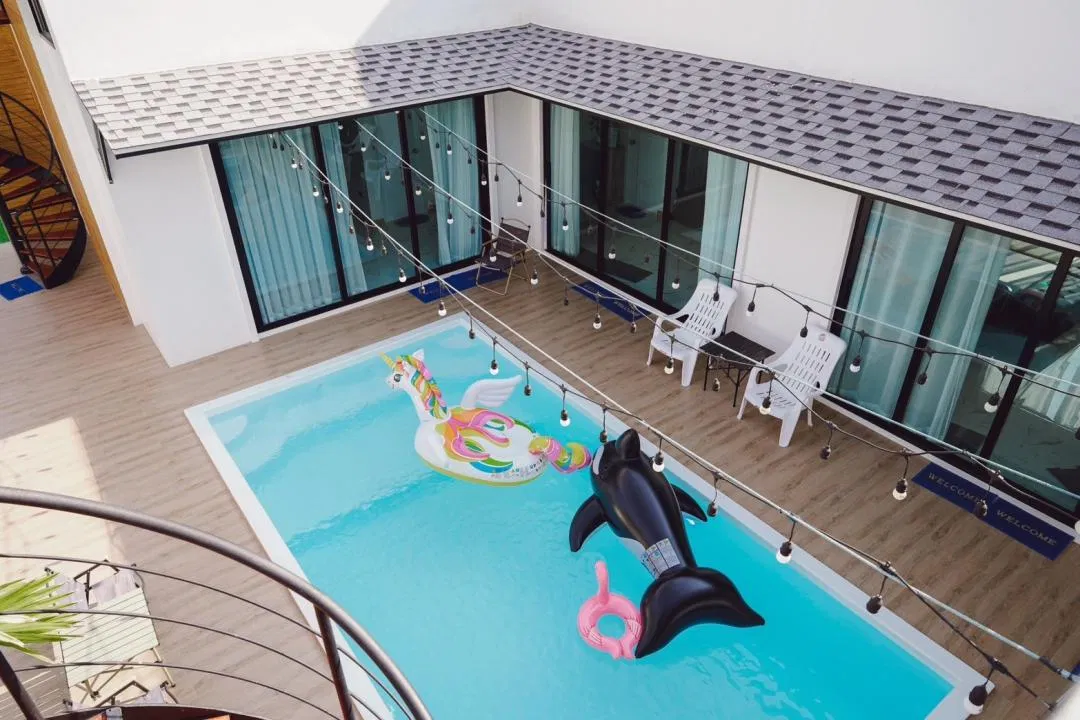 ภายนอก Level Up Pool Villa Rayong