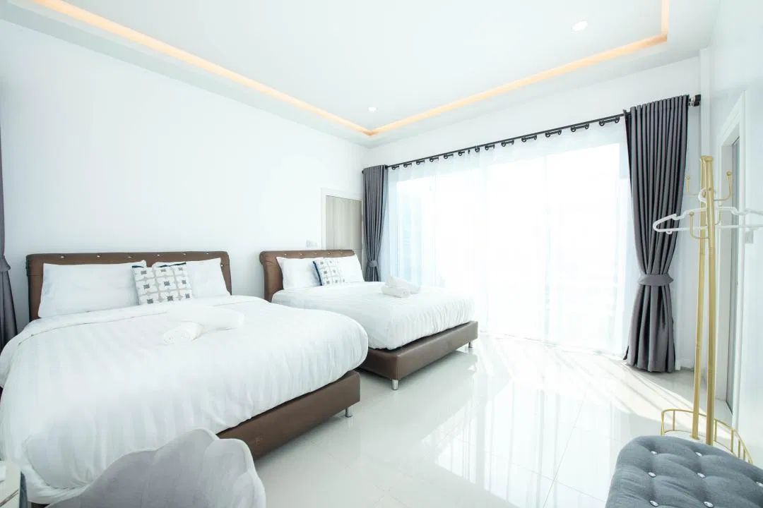 ห้องนอน MAJESTICA POOL VILLA