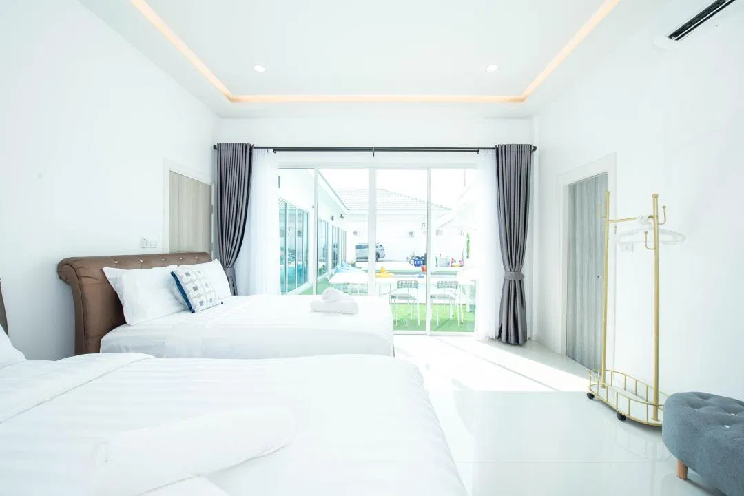 ห้องนอน MAJESTICA POOL VILLA