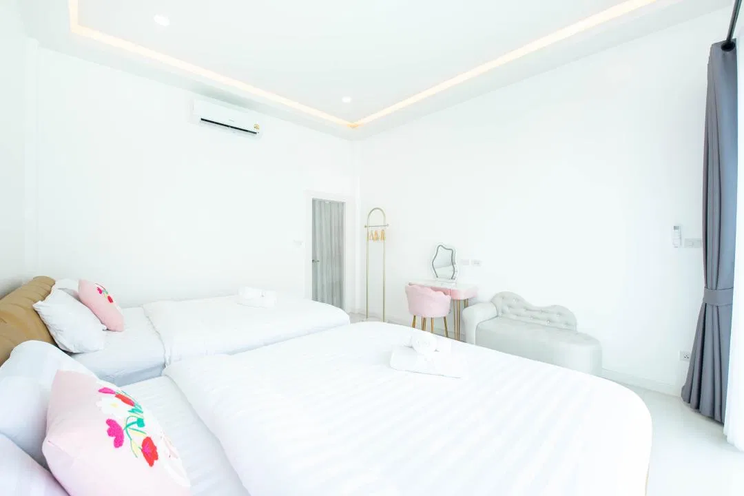 ห้องนอน MAJESTICA POOL VILLA