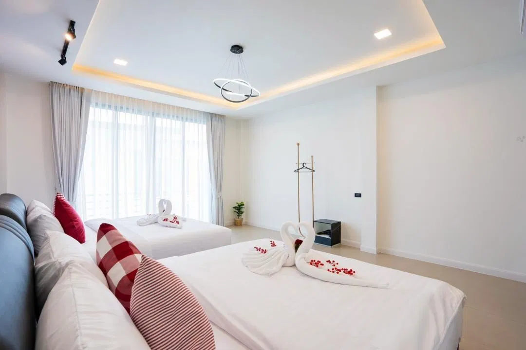 ห้องนอน Viva Fun Pool Villa
