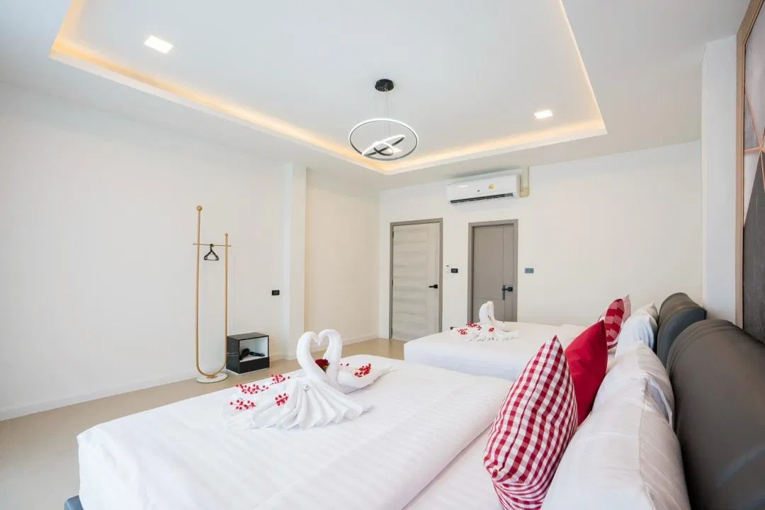 ห้องนอน Viva Fun Pool Villa
