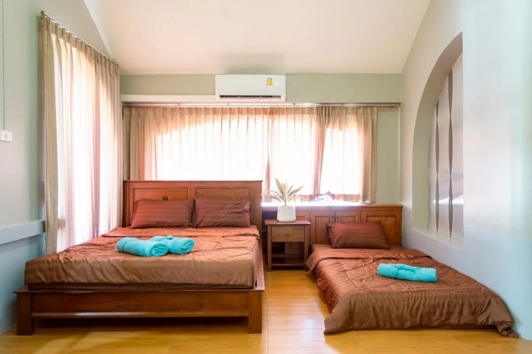 ห้องนอน Level TRI Villa Rayong