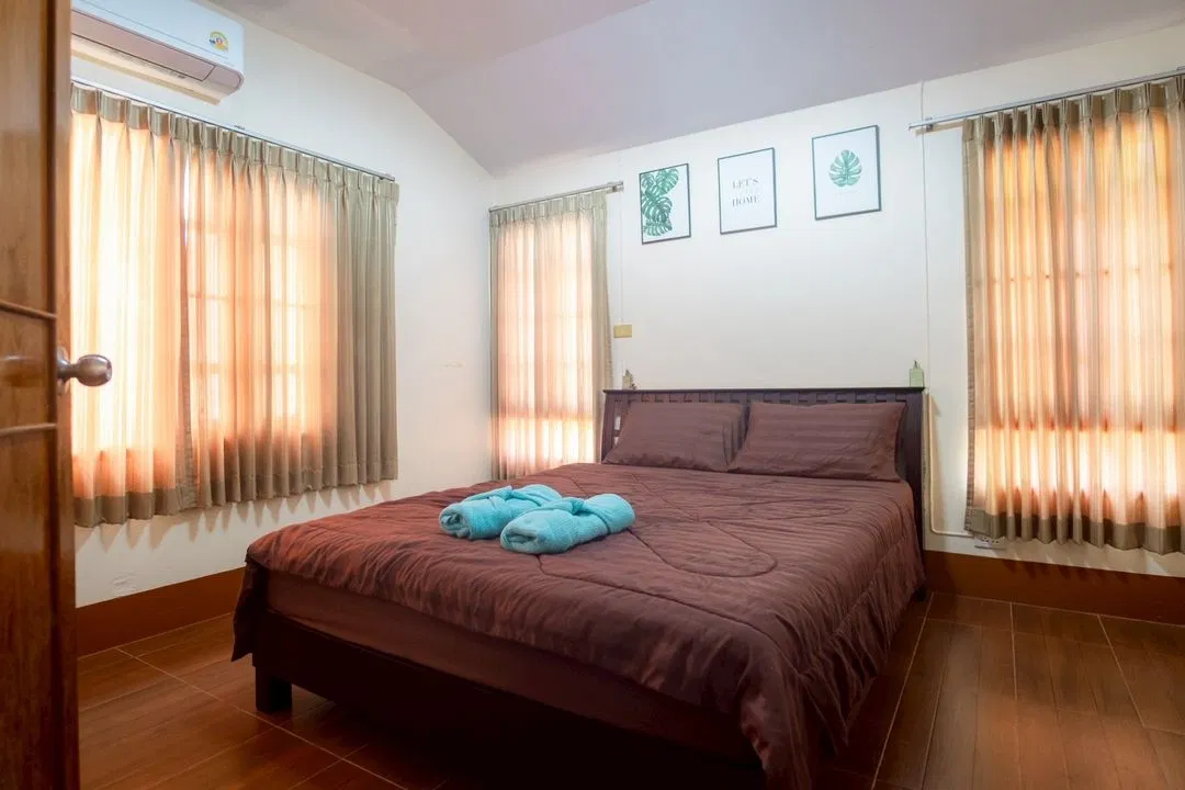 ห้องนอน Level TRI Villa Rayong
