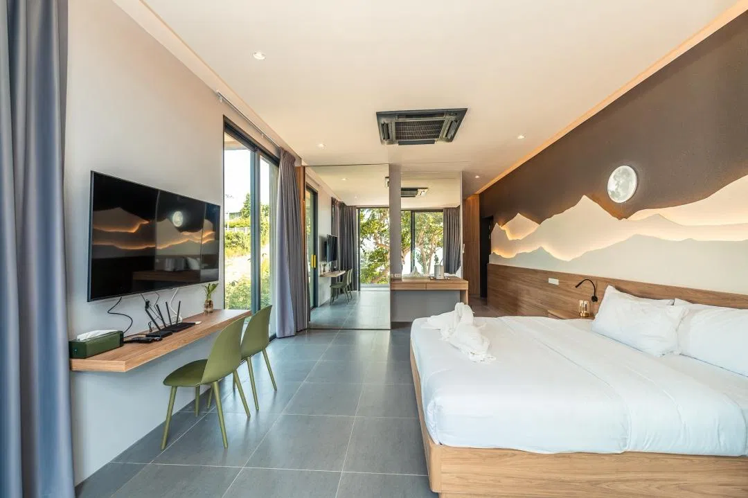 ห้องนอน Merbrisa Rayong poolvilla