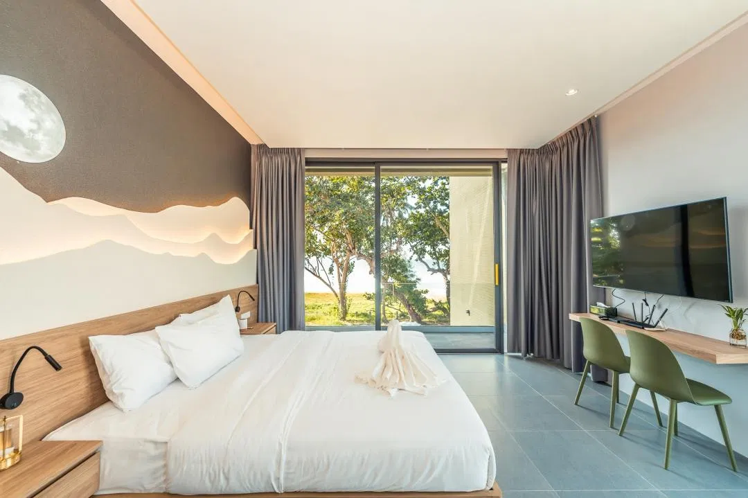 ห้องนอน Merbrisa Rayong poolvilla