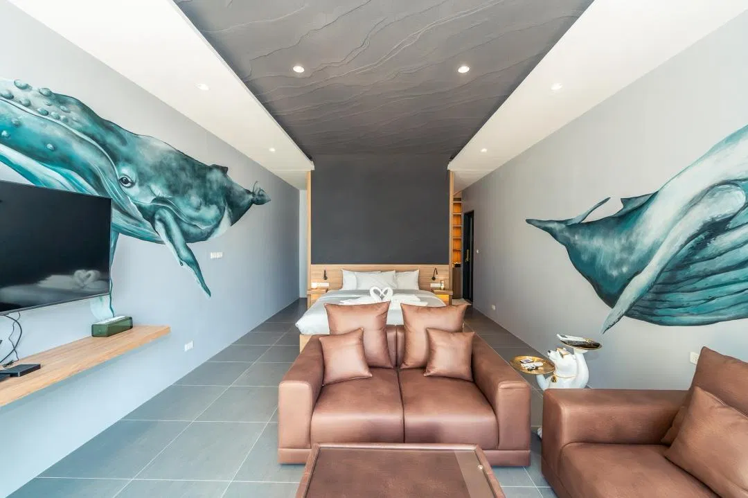ภายใน Merbrisa Rayong poolvilla