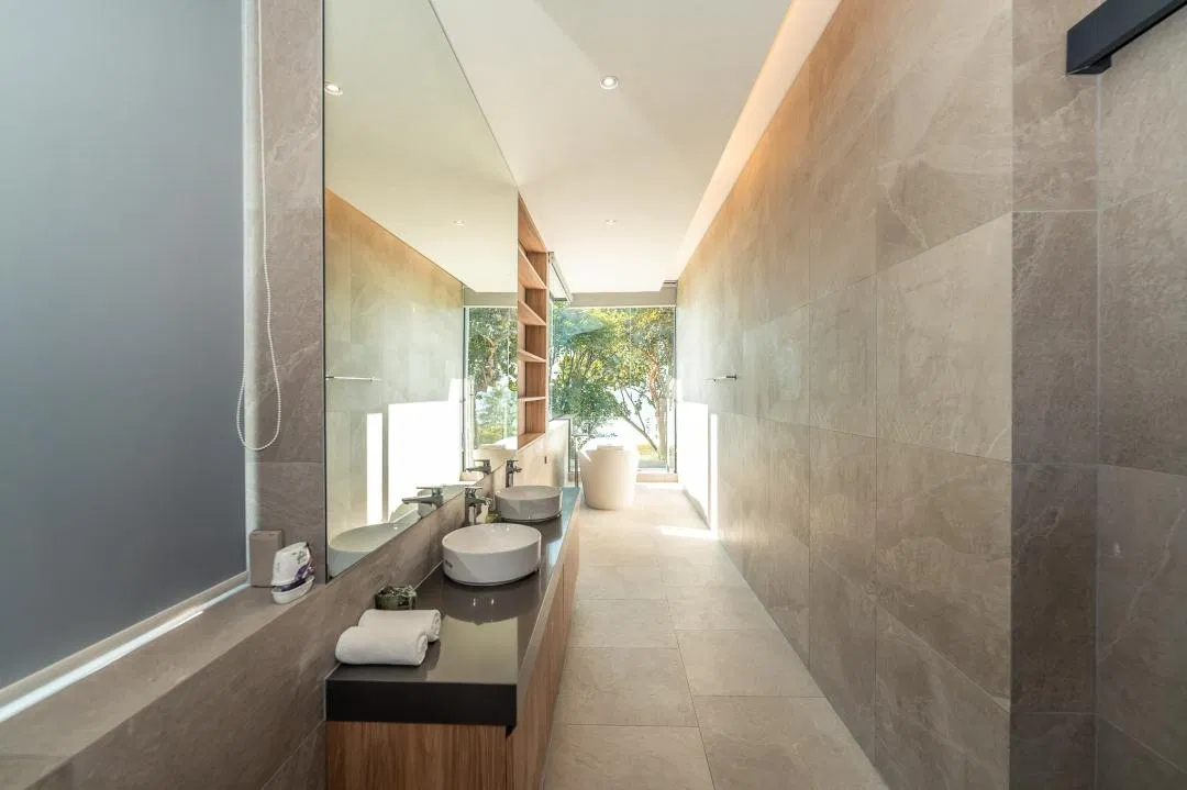 ห้องน้ำ Merbrisa Rayong poolvilla