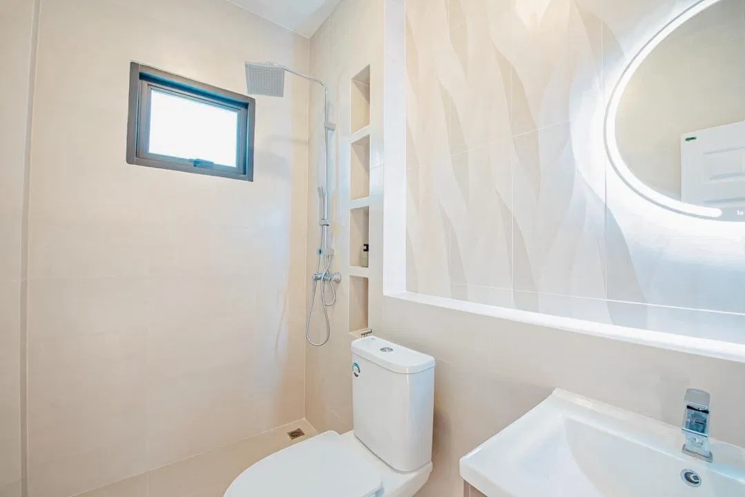 ห้องน้ำ CLASSY HOUSE POOL VILLA