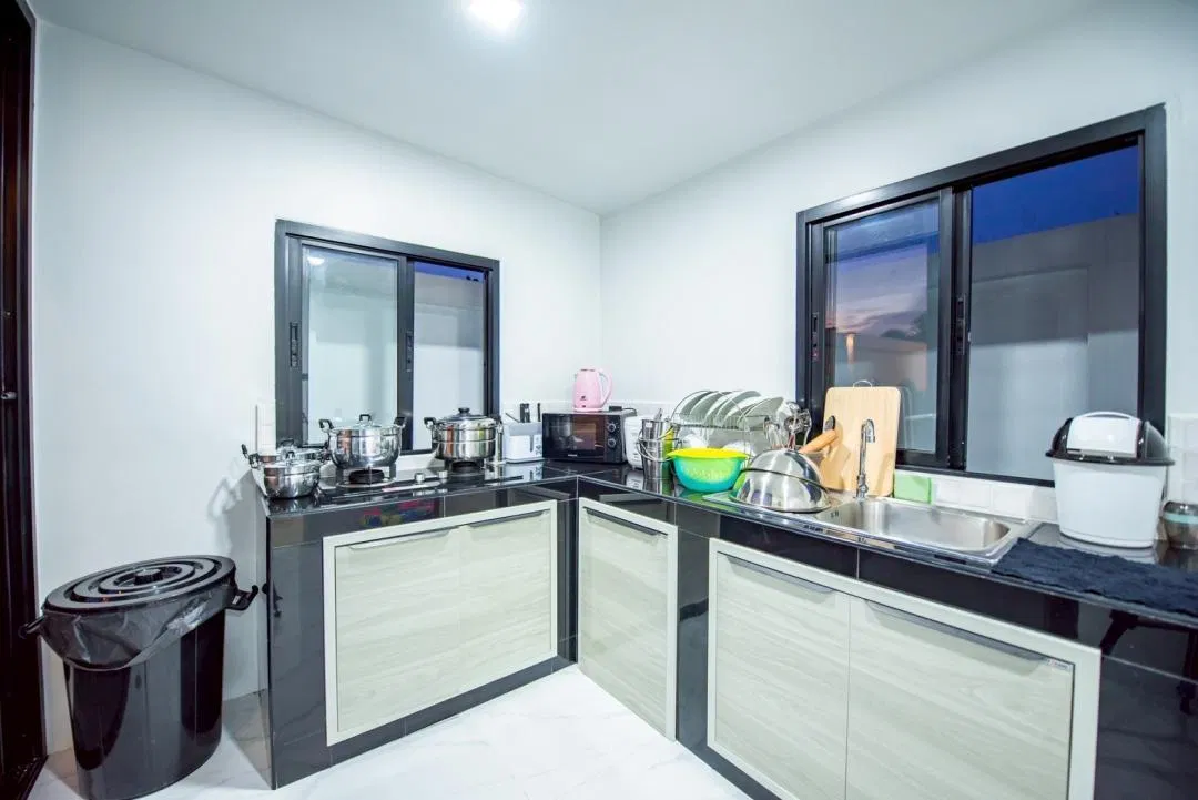 ครัว CLASSY HOUSE POOL VILLA
