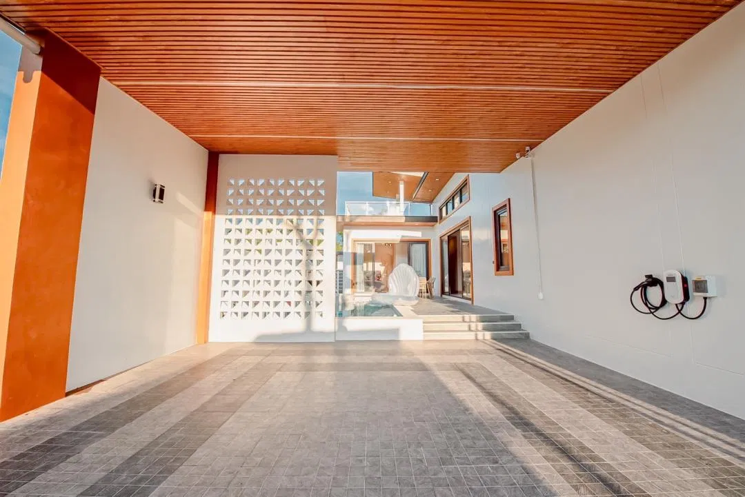 ที่จอดรถ CLASSY HOUSE POOL VILLA