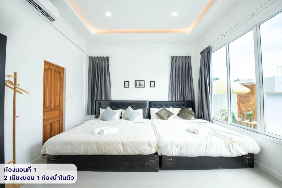 ห้องนอน Graph Poolvilla
