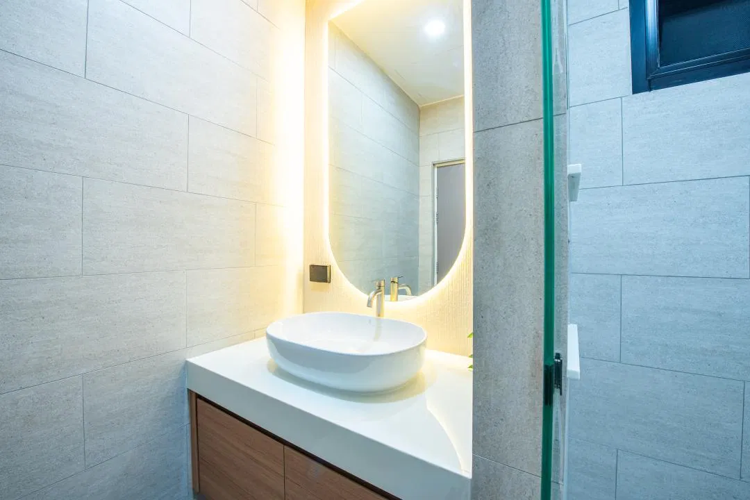 ห้องน้ำ Swiss Home Pool Villa