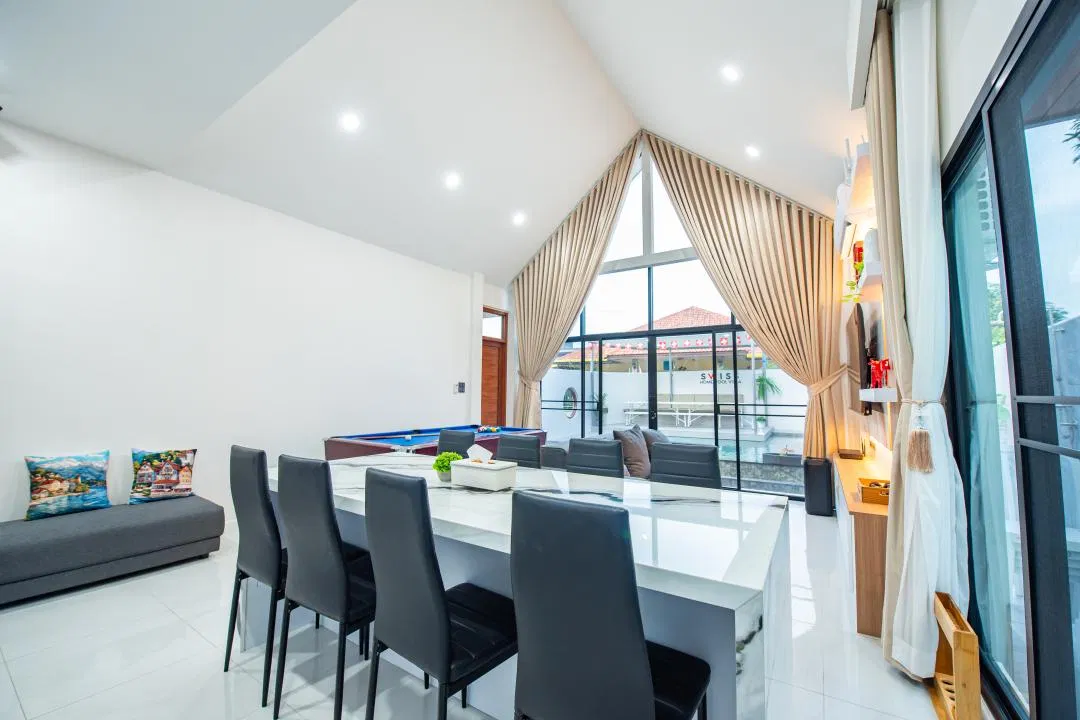 ภายใน Swiss Home Pool Villa