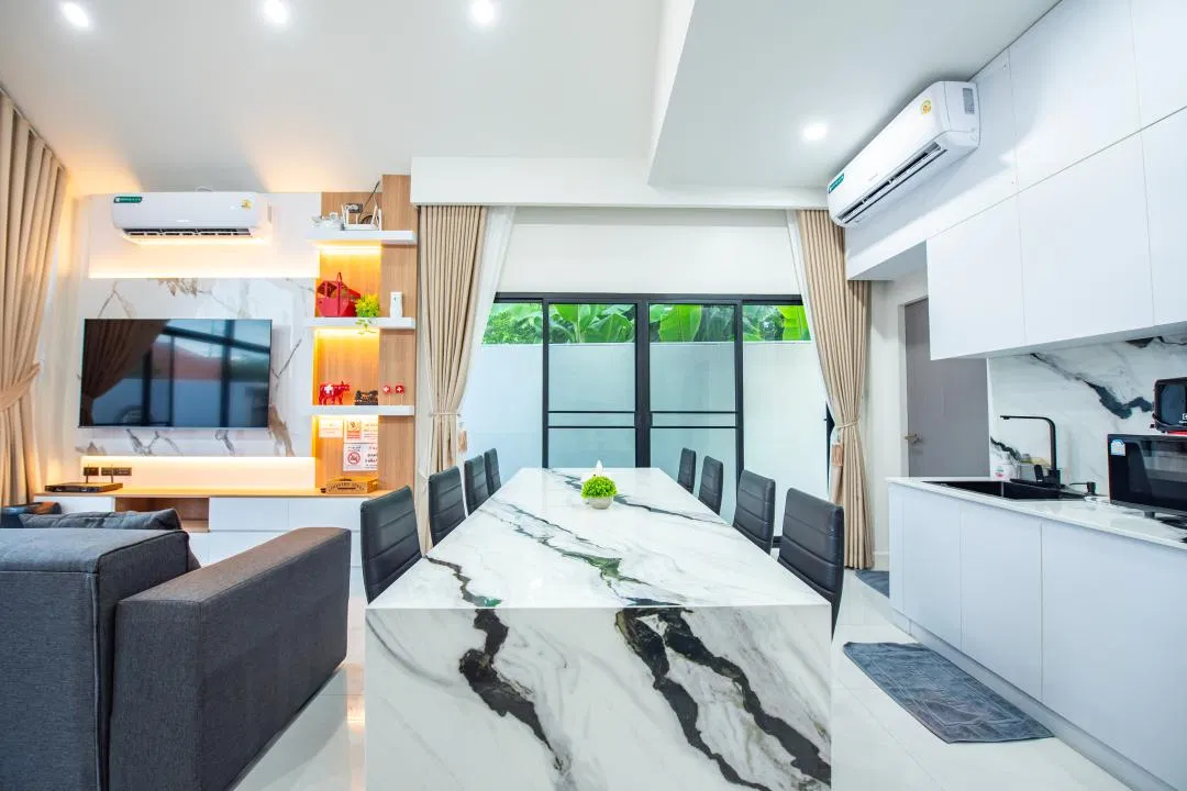 ภายใน Swiss Home Pool Villa