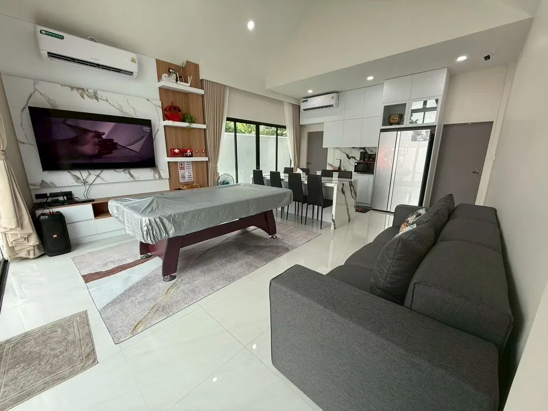 ภายใน Swiss Home Pool Villa