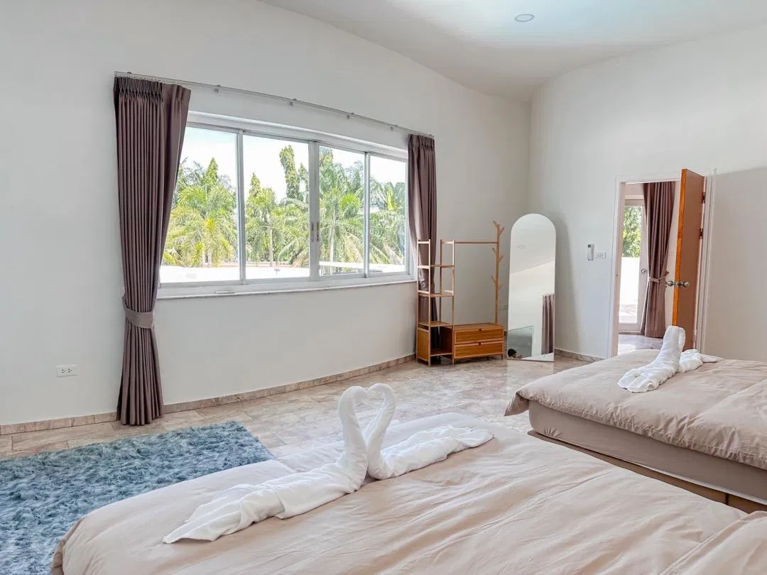 ห้องนอน CAVE HOUSE POOLVILLA